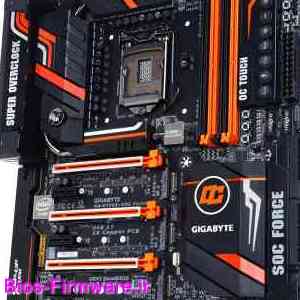 دانلود فایل آپدیت بایوس ، فریمور مادربرد گیگابایت Gigabyte GA-Z170X-SOC FORCE rev.1.0 Bios firmware